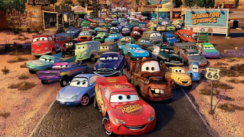 Filmstill aus Cars