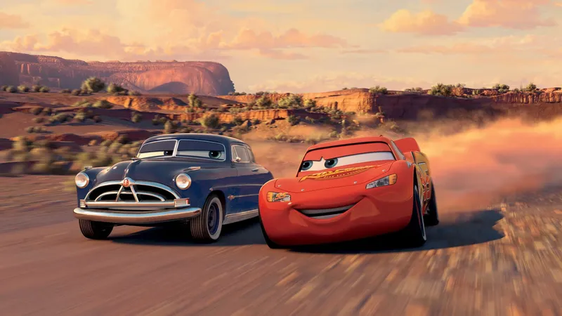 Filmstill aus Cars