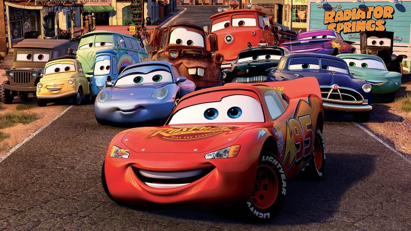 Filmstill aus Cars